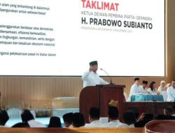 Esensi Perjuangan Politik Sejati. Prabowo: Kekuasaan Bukan Tujuan, Melainkan Alat untuk Berbuat Baik