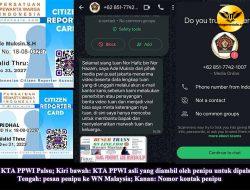 Ketua PWI Bekasi Ade Muksin Diduga Menipu Warga Malaysia dengan Modus KTA PPWI