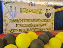 Kadisdik Gorontalo Utara Tunjukkan Kepemimpinan Progresif dalam Motabi Kambungu, Revitalisasi Sekolah Resmi Diluncurkan