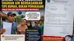 Warga Titidu Keberatan Tagihan Air Berdasarkan Tipe Rumah, Bukan Pemakaian