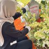 Dheninda Chaerunnisa Ziarah ke Makam Anggota DPR-RI Alm Rachmat Gobel di TMP Jakarta Selatan
