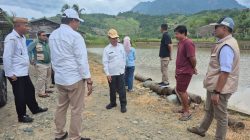 Kadis Pertanian Gorut Asrin Menu Dampingi Kepala BRMP Kementerian Pertanian RI Tinjau Lokasi Peluncuran Program PM-AAS