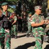 Pangdam XIII/Mdk cek Kesiapan 460 Prajurit Satgas Pamtas RI Mobile di Papua