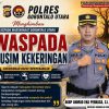 Waspada Bahaya Kebakaran, Polres Gorontalo Utara Keluarkan Imbauan Kepada Masyarakat