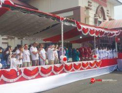 Pemkab Gorut Gelar Upacara Peringatan HUT RI ke-81, Dihadiri 8 WNA Asal Swis dan Germany