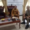 Perkuat Sinergi dan Kolaborasi Pengelolaan Aset Wakaf, Kantah Gorut Audensi Dengan Ketua PCNU
