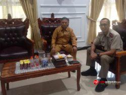 Perkuat Sinergi dan Kolaborasi Pengelolaan Aset Wakaf, Kantah Gorut Audensi Dengan Ketua PCNU