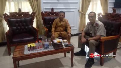 Perkuat Sinergi dan Kolaborasi Pengelolaan Aset Wakaf, Kantah Gorut Audensi Dengan Ketua PCNU
