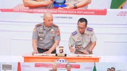 Perkuat Kolaborasi Lintas Instansi, Kantah Gorontalo Utara bersama Polres Teken Kerja Sama