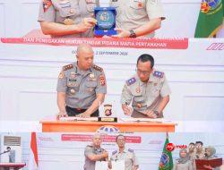 Perkuat Kolaborasi Lintas Instansi, Kantah Gorontalo Utara bersama Polres Teken Kerja Sama