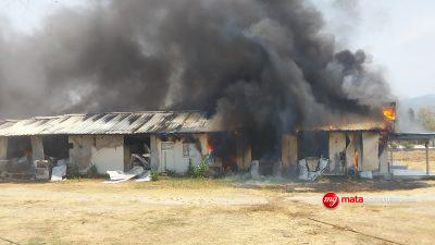 Breaking News: Satu Gedung di RS ZUS Gorontalo Utara Hangus Terbakar