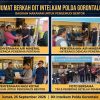 Rutin Gelar Jumat Berkah, Dit Intelkam Polda Gorontalo Bagikan Makanan Untuk Pengemudi Bentor