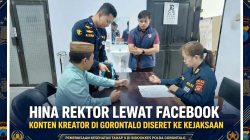 Hina Rektor Lewat Facebook, Konten Kreator di Gorontalo Diseret ke Kejaksaan