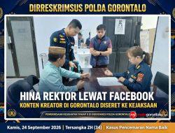 Hina Rektor Lewat Facebook, Konten Kreator di Gorontalo Diseret ke Kejaksaan