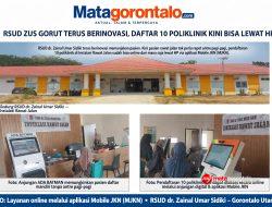 Mudah dan Cepat, Rumah Sakit dr. Zainal Umar Sidiki Buka Pendaftaran Rawat Jalan Lewat MJKN