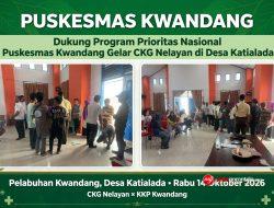 Dukung Program Nasional, Puskesmas Kwandang Gelar CKG Nelayan di Desa Katialada