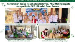 Perhatikan Risiko Kesehatan Nelayan, PKM Molingkapoto Jemput Bola CKG di Pesisir Desa Bulalo