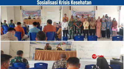 Tomilito Jadi Lokus Rawan Bencana, Dinkes P2KB Provinsi Gelar Sosialisasi Krisis Kesehatan Akibat Bencana