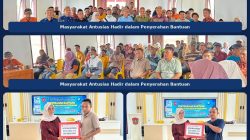 Dheninda Chaerunnisa Buktikan Janji, Bantuan Mesin Pokir DPRD Gorut sampai di Tangan Warga Penerima